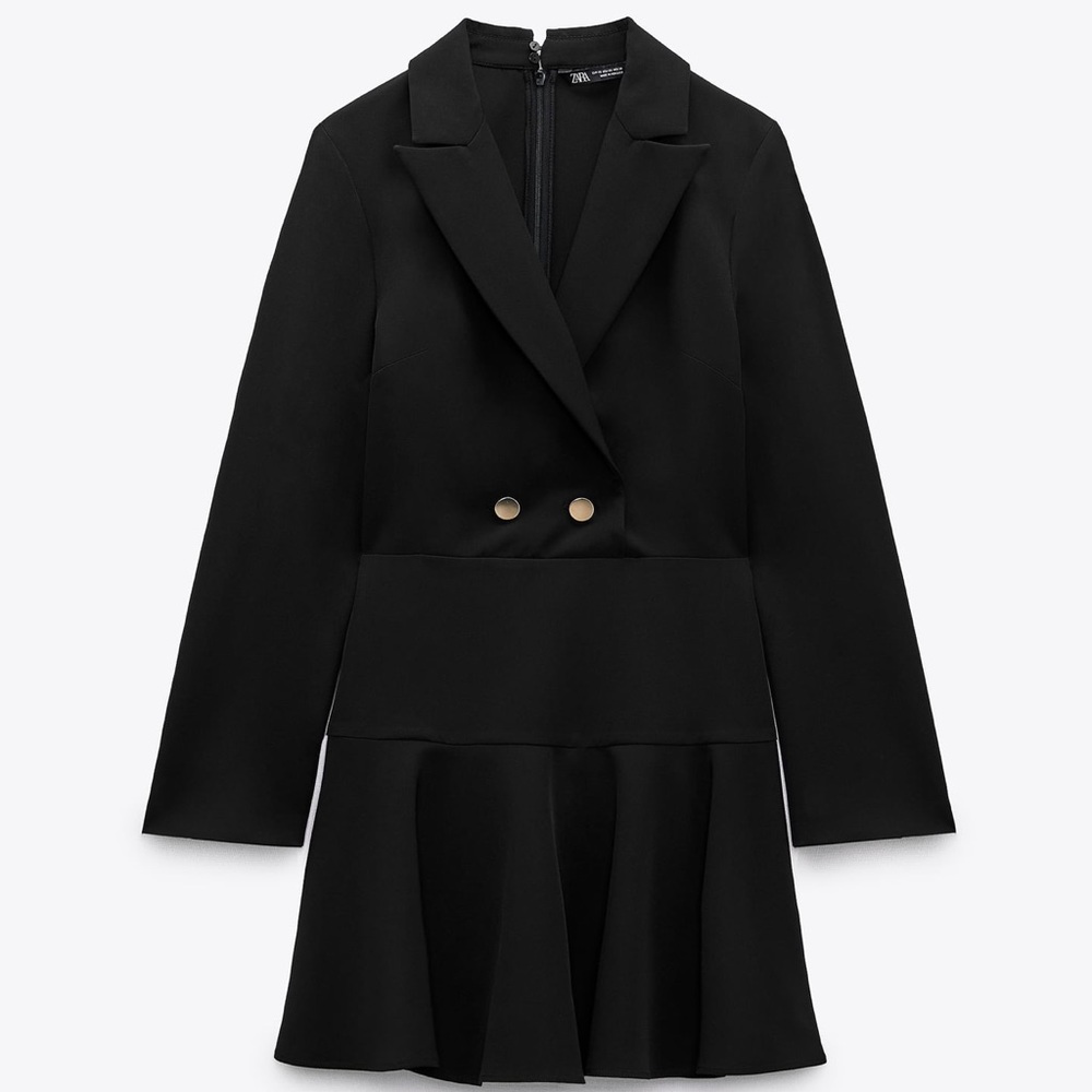 Zara Buttoned Blazer Jumpsuit